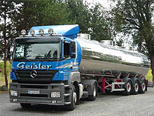  Transport von Rohmilch und Milchnebenprodukten - Sahne, Rahm 